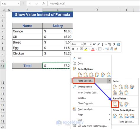 excel show results not formula|How to Show Value Instead of Formula in Excel (7 Methods).